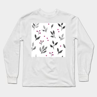 Leaf Pattern 3 Long Sleeve T-Shirt